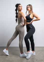 Legginsy Bezszwowe Shape & Comfort, Push Up (PERFECT NUDE)