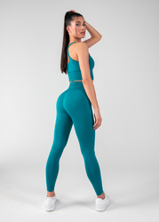 Bezszwowy Top Z Miseczkami Perfect Fit (Sea Green)
