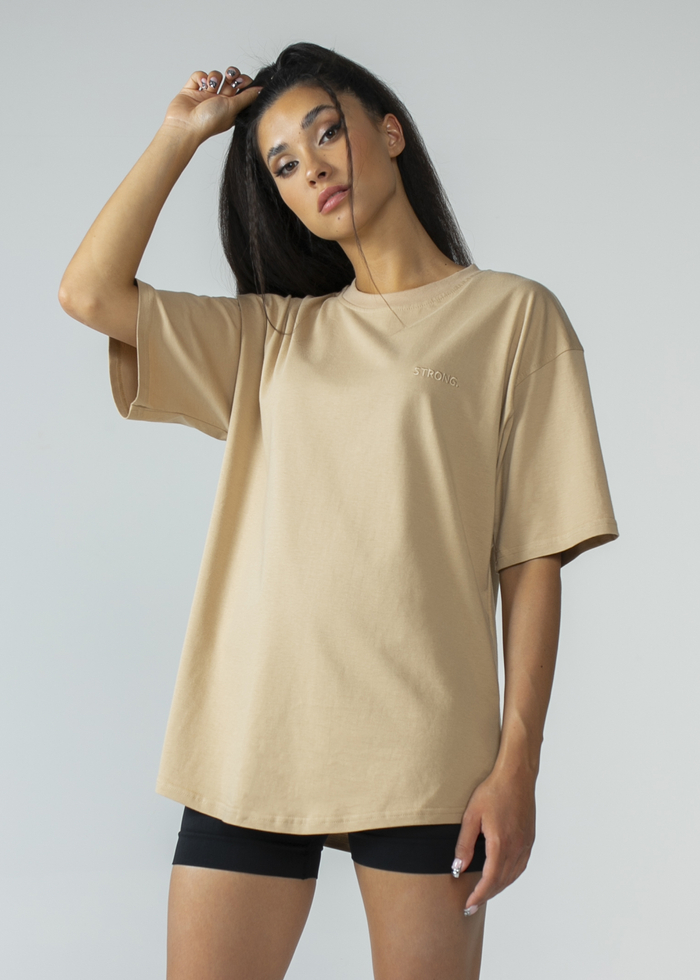 T-shirt Oversize (Beige) 